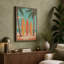 Surfboards at Sunset Coastal - Wrapped Canvas-1980627970-1980627979