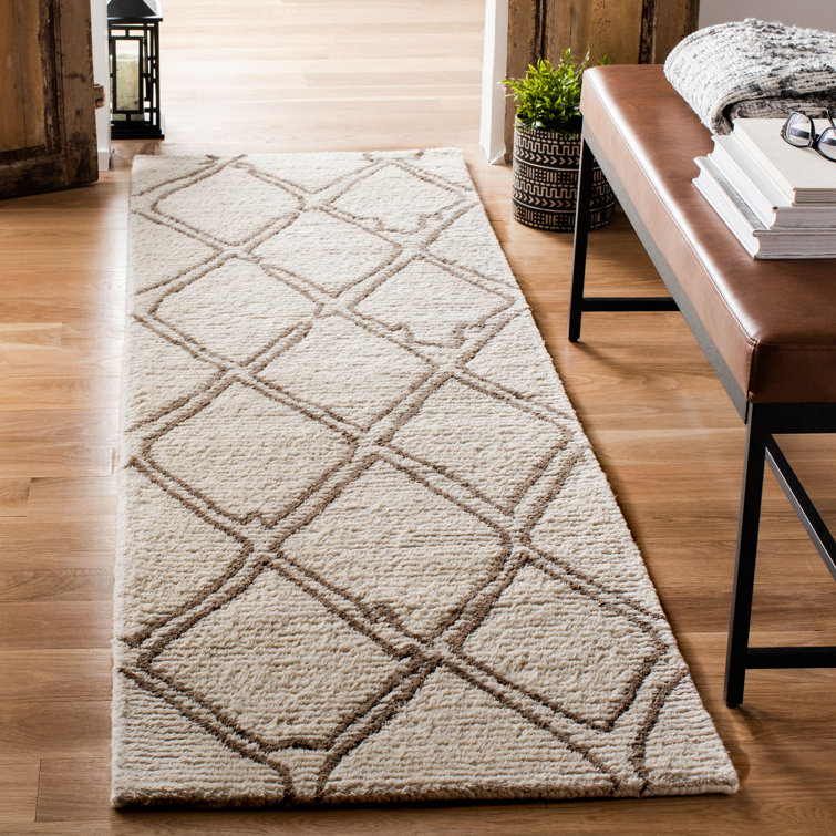 Samaira Hand Tufted Wool Geometric Rug