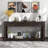 Desinae 63" Console Table Sofa Table with Storage Drawers and Bottom Shelf for Entryway Hallway-2034269614