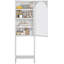 Armoire de rangement vitrée en métal-1087164297
