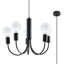 Clairton 5 - Light Candle Style Chandelier
