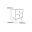 2 Drawer Nightstand