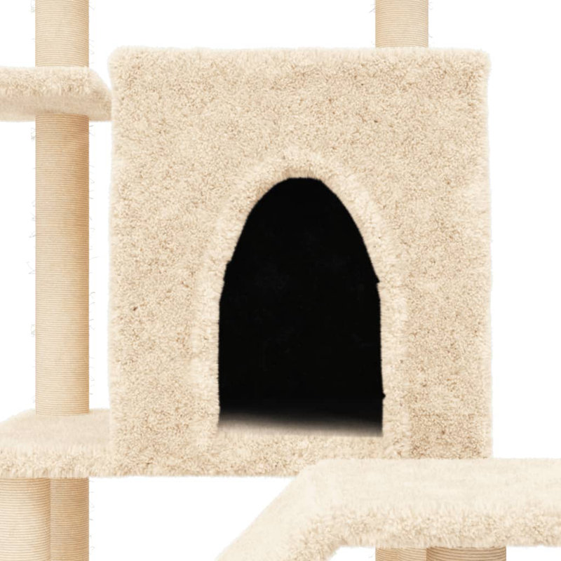 97 cm H Cat Tree / Condo, Cream