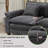 Adonia 154" Oversized U Shaped Sectional Sofa, Comfy Cloud Couch Deep Sectional Sofa with Ottomans for Living Room-1745061093