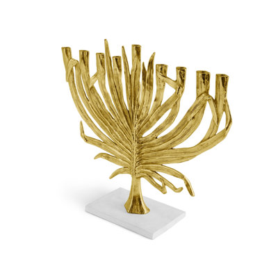 Palm Menorah