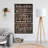 " Rustic Bathroom Rules Multi Piece Canvas Print " by HomeyNotes Studio 3 - Pieces-1392261167