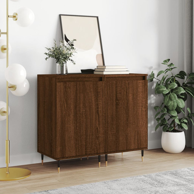 Malorie 40cm Sideboard, Brown Oak