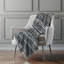 Couverture en sherpa grise One Pixie Street 50 po x 70 po, grise-134113621