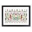 Flowers and Parrots Pattern by William Morris - Framed Print-55575955-55575978