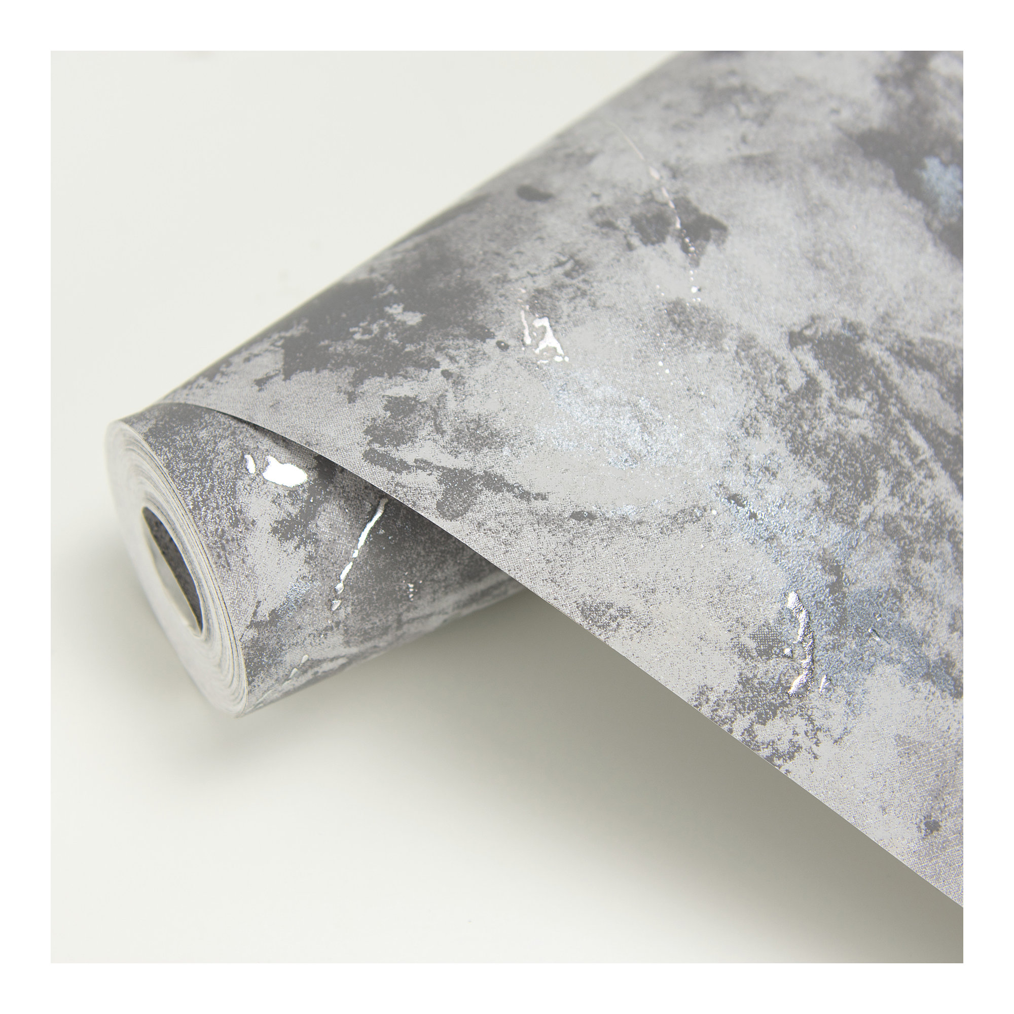 Aruba Marble Wallpaper, Pewter