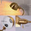 Nova - Lampe sur pied réglable avec col-de-cygne flexible et abat-jour rotatif, douille E26, base de 10 pouces - idéale pour la lecture, le chevet et le salon.-453223826