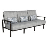 Holland Cushioned Sofa w/Three Accent Pillows