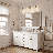 Catalina 4-Light Dimmable Vanity Light in Warm Brass-593976396