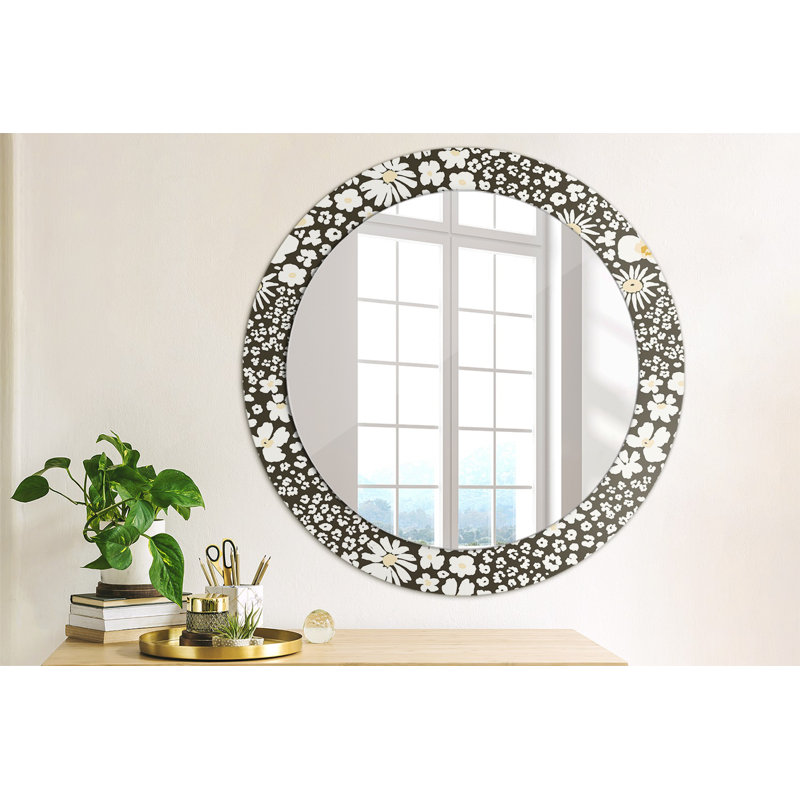 Huldar Glass Flat Wall Mirror
