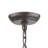 Flitwick 6 - Light Metal And Glass Dimmable Lantern Geometric Chandelier