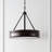 Maline 4 - Light Silver Shaded Pendant