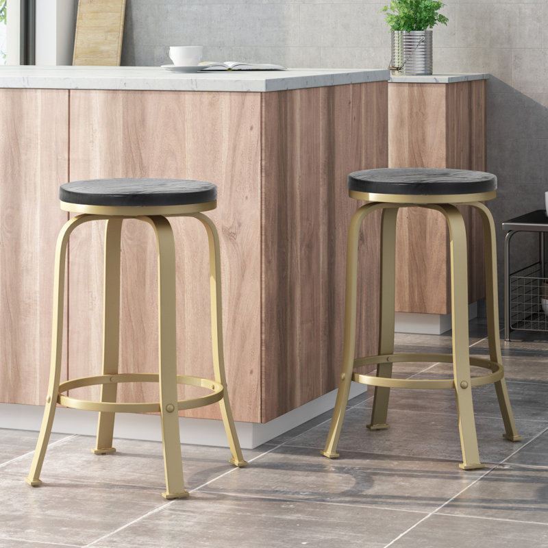COUNTER STOOL    2Pcs/Set, Gray