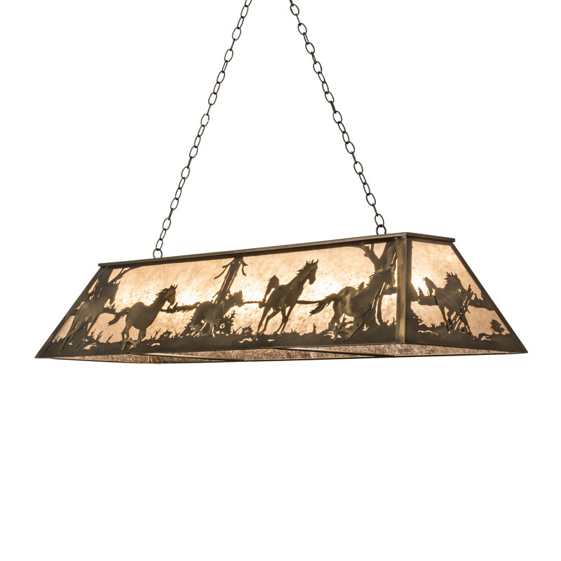 Rustic Lodge 9 - Light Pendant, Antique Copper