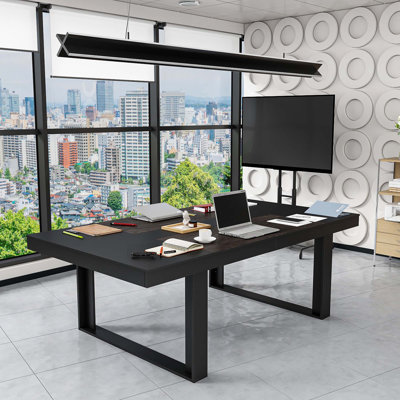 Bronislaus Rectangular Conference Table by Wade Logan