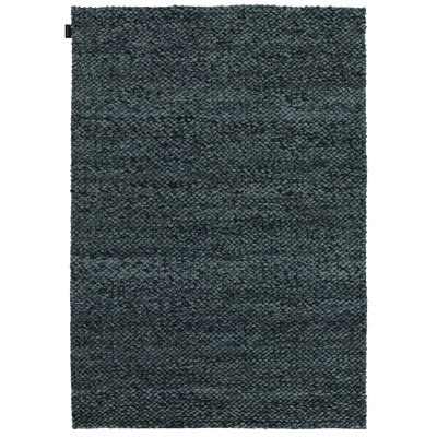 Waves Solid Colour Wool Hand Woven Area Rug