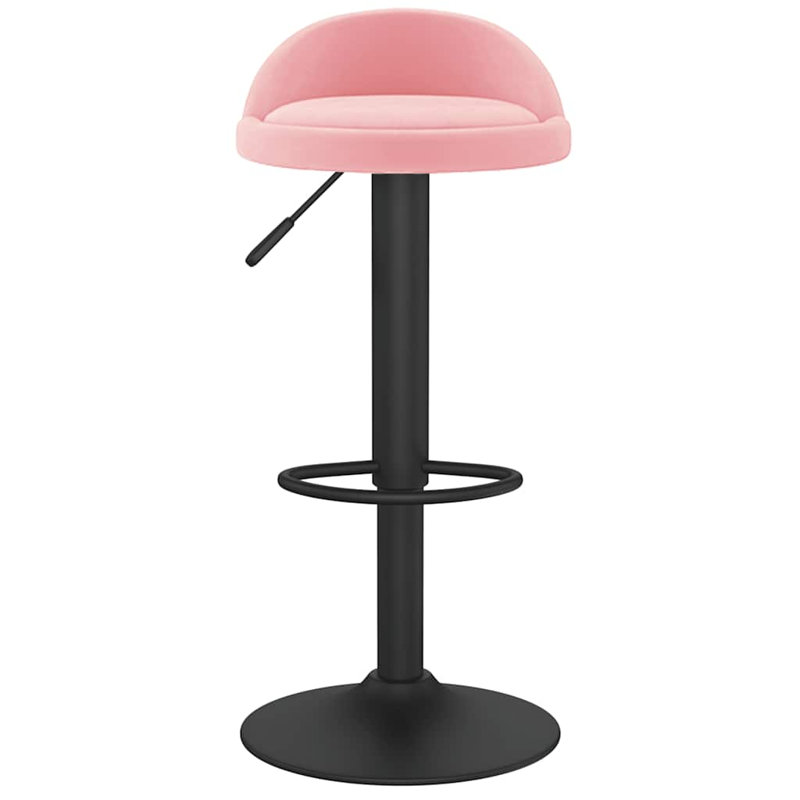 Almarosa Adjustable Height Counter Stool, Pink