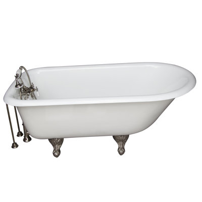 67'' x 30'' Soaking Cast Iron Bathtub