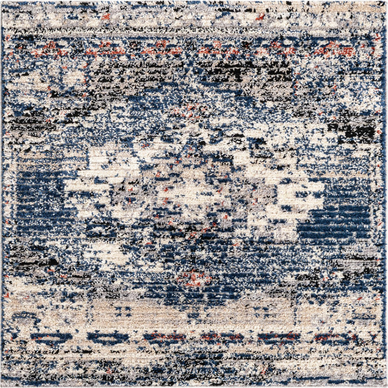 Tucson Geometric Indoor Rug, Square 4'