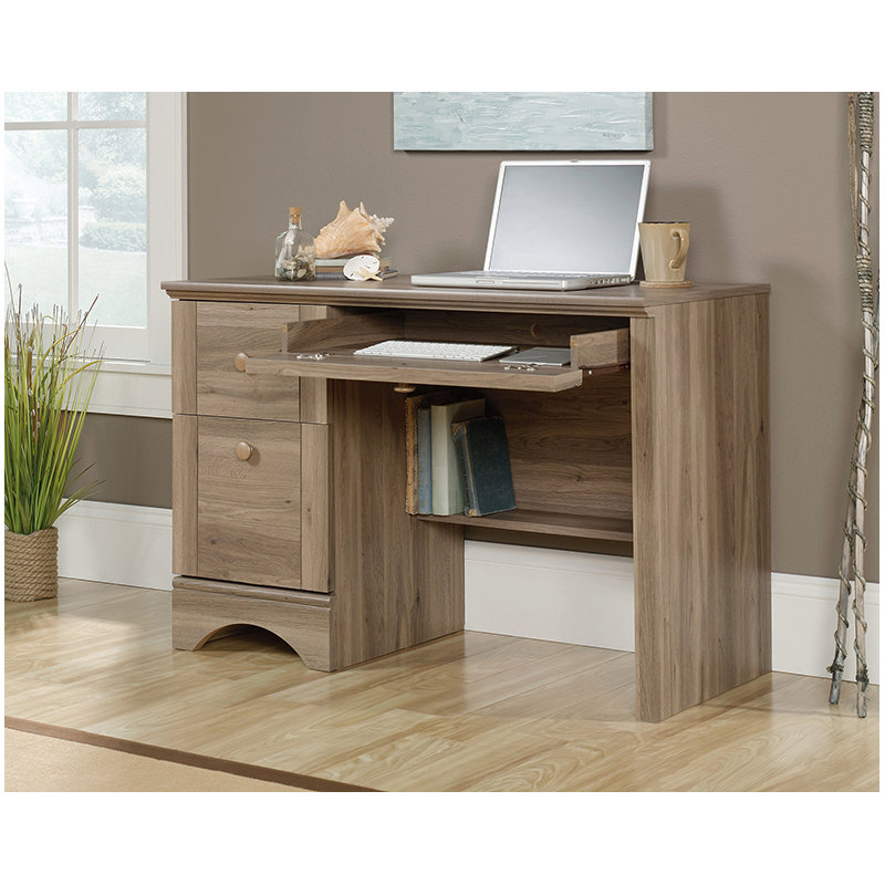 Bureau d'ordinateur finition chêne