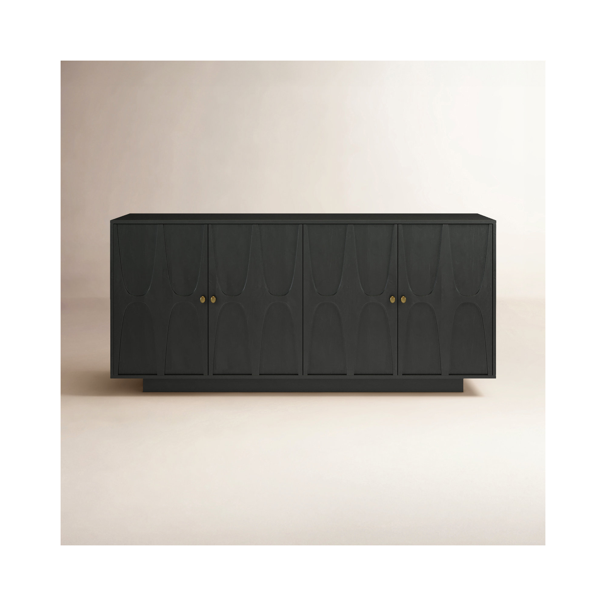 Myers 72'' Sideboard, Black