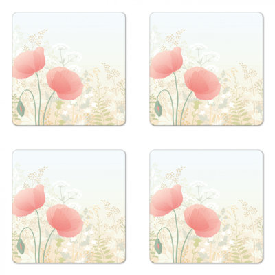 Sous-verre pastel
