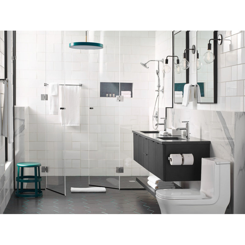 Moen Annex Rail Slide Bar Shower Pipe, Chrome