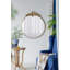 Grand miroir mural rond 36 po x 41 po