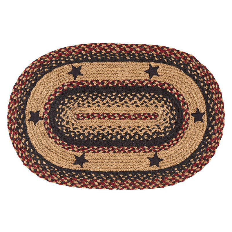 Kypros Cotton Rug, Oval 3' x 5'