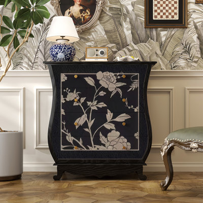 American-style waist-shaped four-drawer cabinet