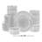 Stone Lain Eden 24-Piece Dinnerware Set Stoneware-104315006