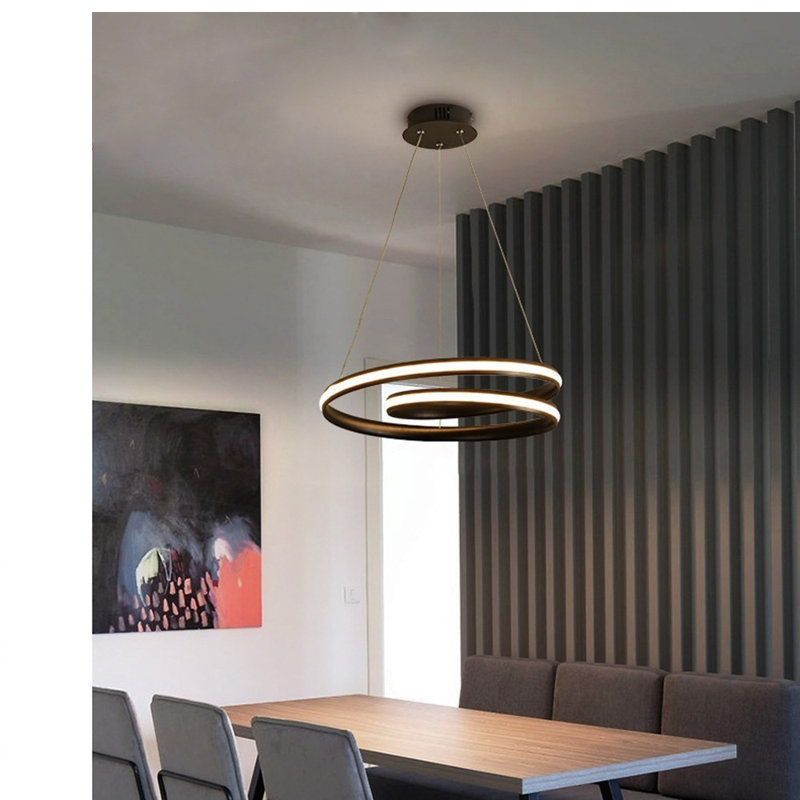 Daukas 1 - Light Unique/Statement LED Chandelier