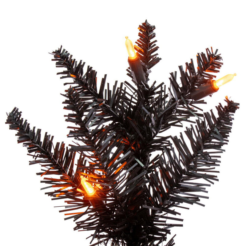 Artificial Christmas Tree with Lights, 6.5'