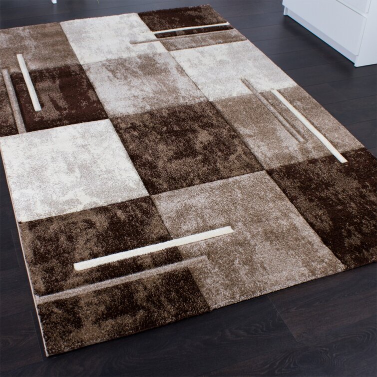 Zipcode Design Briley Handwoven Brown Rug & Reviews | Wayfair.co.uk