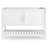 Caitline 48" W Modern Shaker Soft Close Doors Vanity Cabinet with Open Storage Shelf