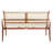 Leira Solid Wood Bench-1596372624