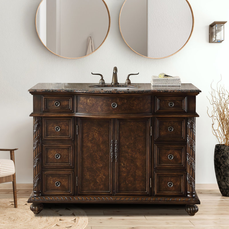 Meuble-lavabo simple l 48 po x P 22 po x H 36 po