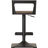 Flagler Swivel Bamboo Solid Wood Adjustable Height Counter Stool-20525967