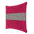 Velours fuchsia / gris anthracite