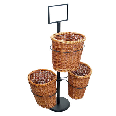 Panier en osier/rotin