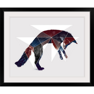 «Double Exposure Wildlife Fox I», impression