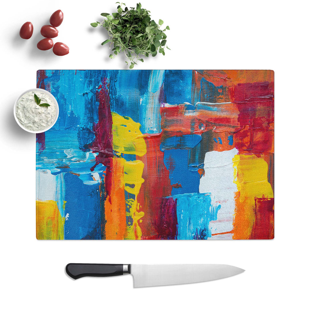 Tempered Glass Art Painting Vol.114 Chopping Board