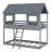 Bunk Bed With Roof, Window, Guardrail, Ladder-374626450