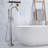 Floor Tub Spout with Diverter