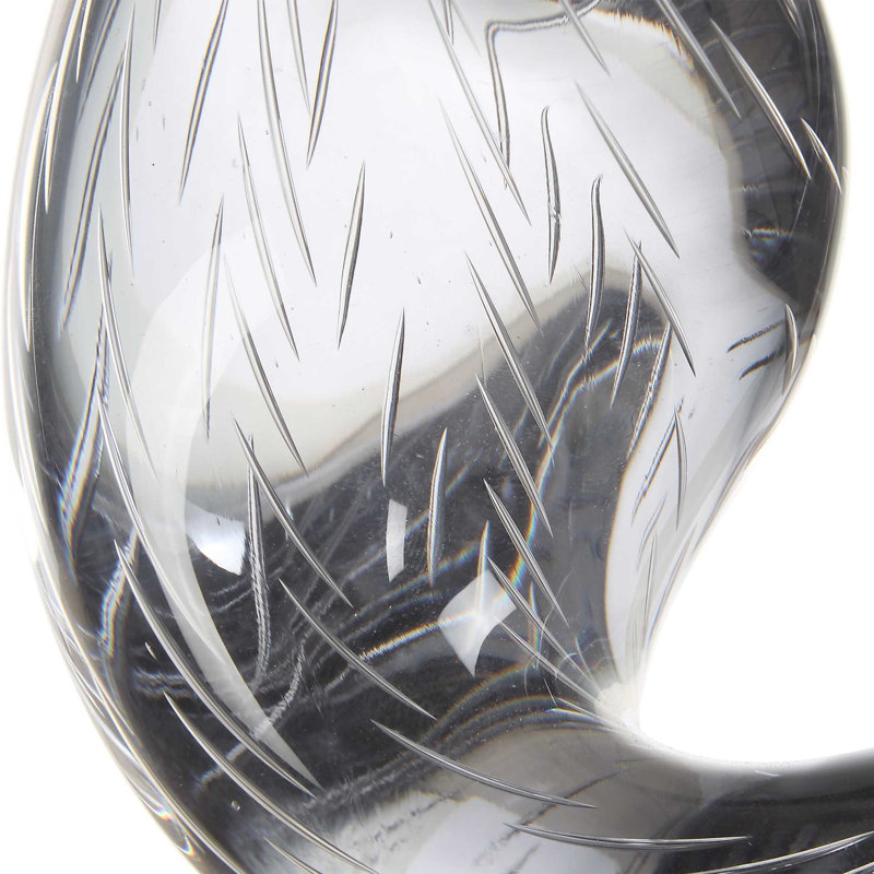 Uttermost Luminous Twist Glass Sculpture