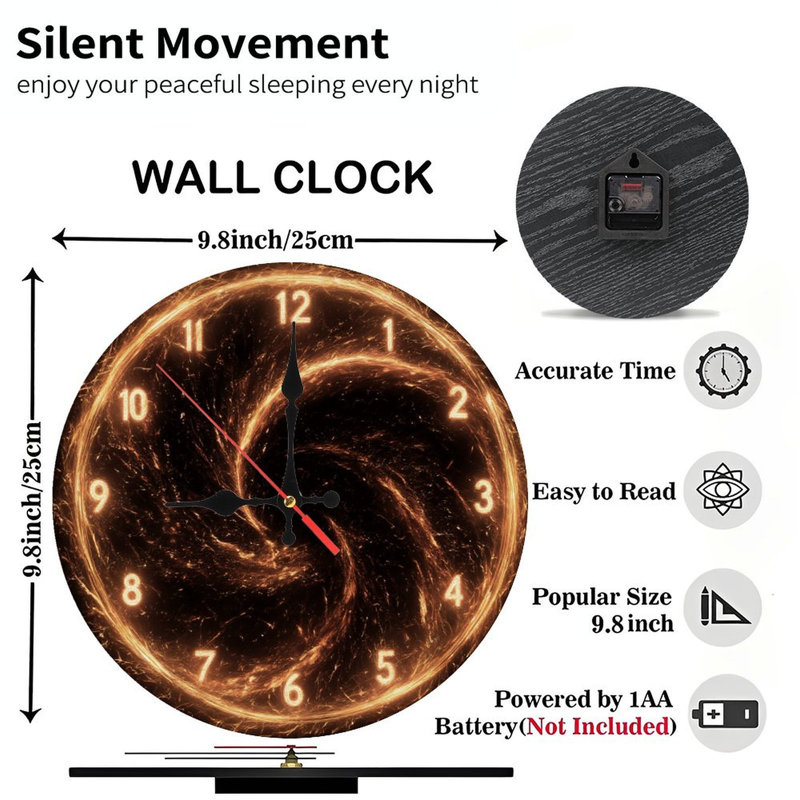 Horloge Vortex